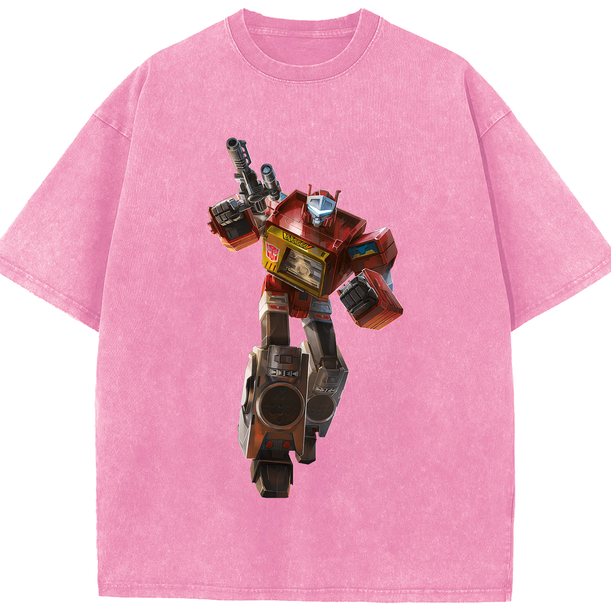 （画像用） Transformers トランスフォーマー 綿100% ヴィンテージ風 半袖Tシャツ（フロントプリント）